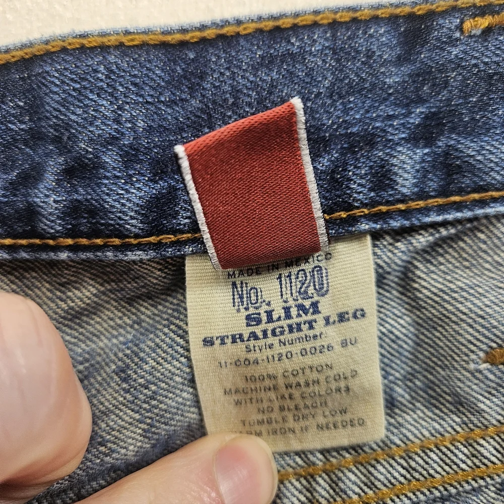 Stetson 1120 40x34 Slim Straight Western Jeans - Picture 6 of 9